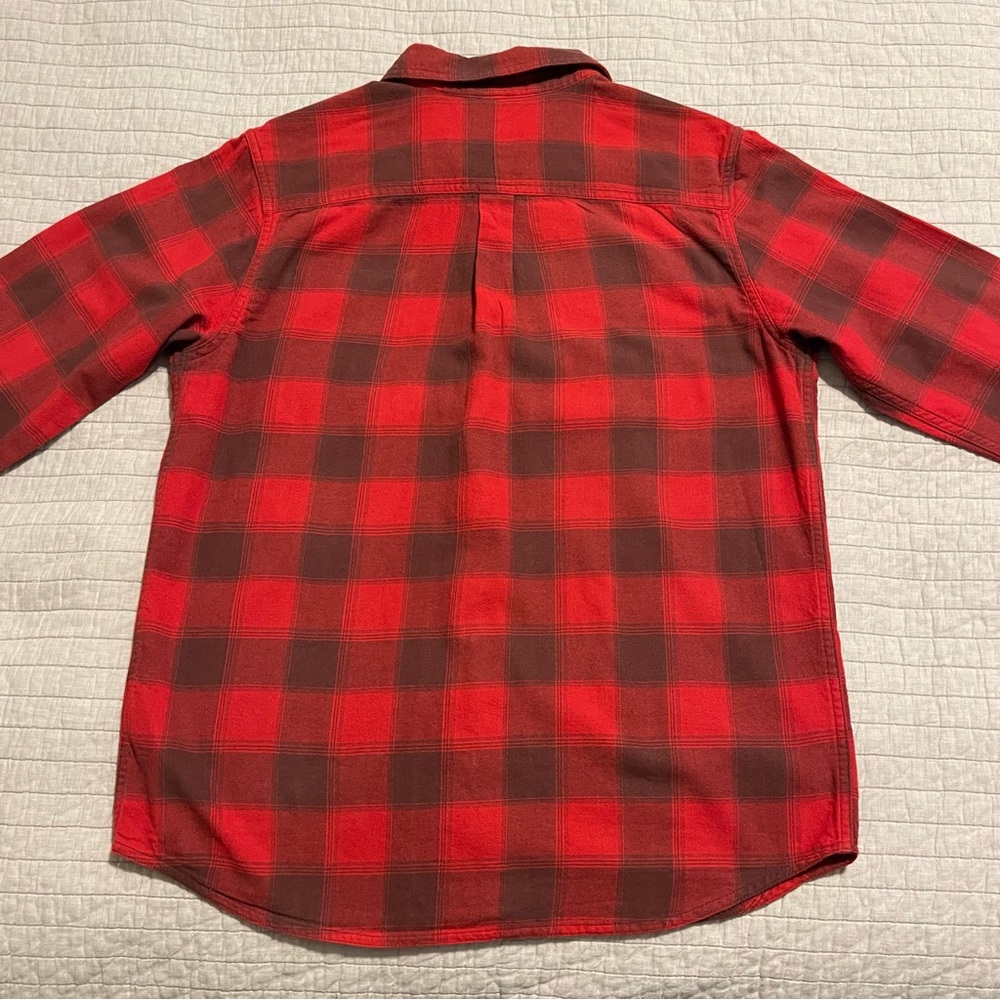 COLUMBIA Men's Boulder Ridge Long Sleeve Flannel Shirt - Size Small - Picture 8 of 8